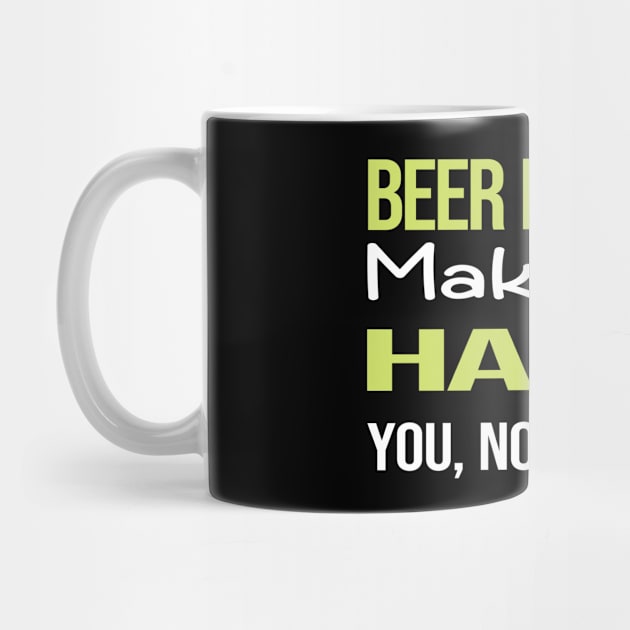 Funny Happy Beer Brewing by symptomovertake